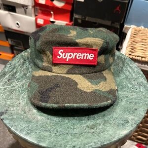 Supreme Camo Wool Camper Hat